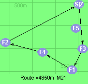 Route >4850m  M21